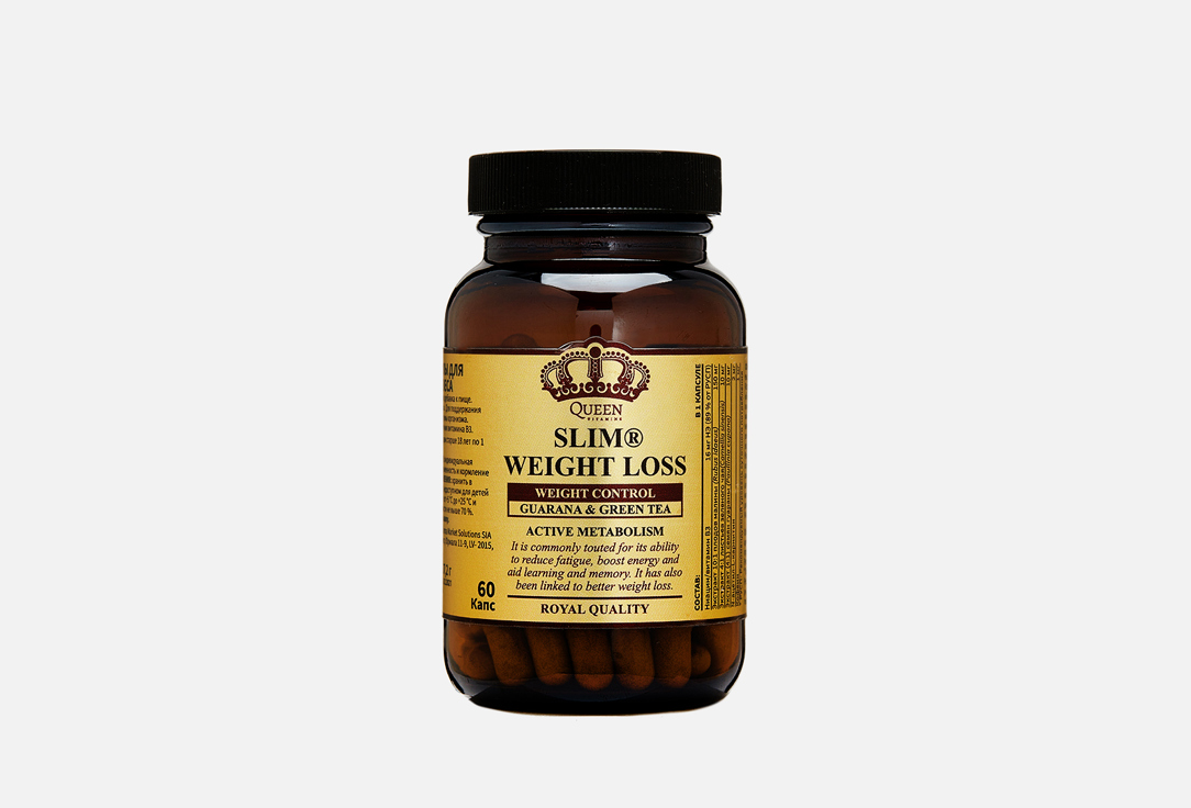 Биологически активная добавка Queen vitamins Slim, 60х0,62гр 