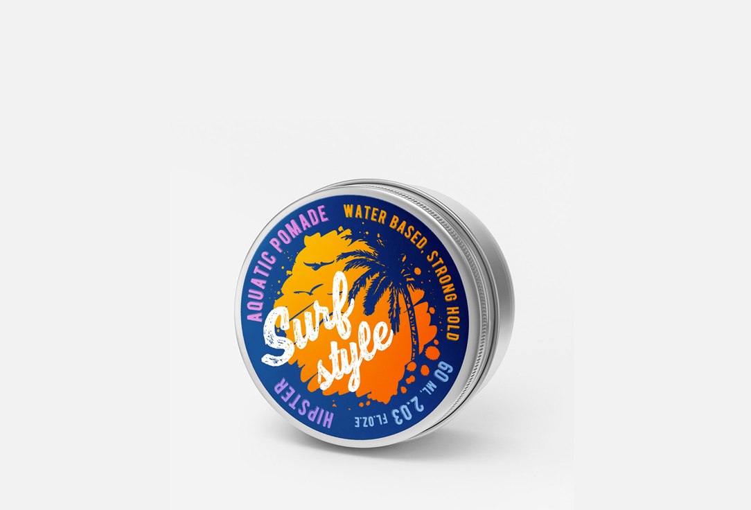 Помада для волос на водной основе HIPSTER Surf style Aquatic Pomade  60 мл