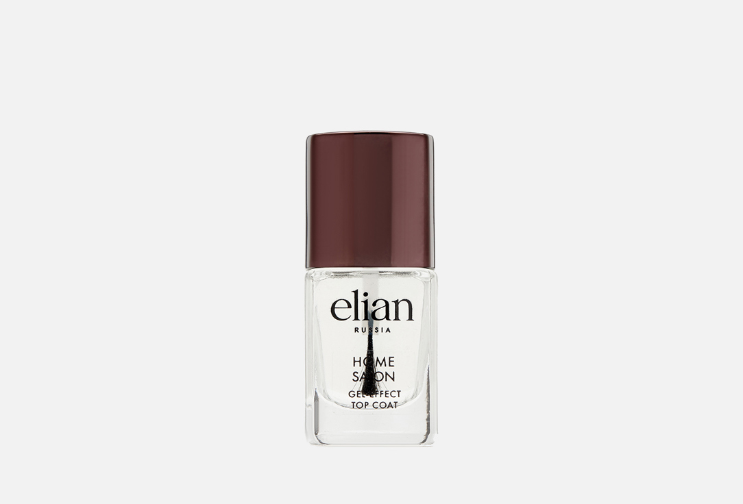 Топовое покрытие для ногтей ELIAN RUSSIA Home Salon Gel Effect Top Coat 