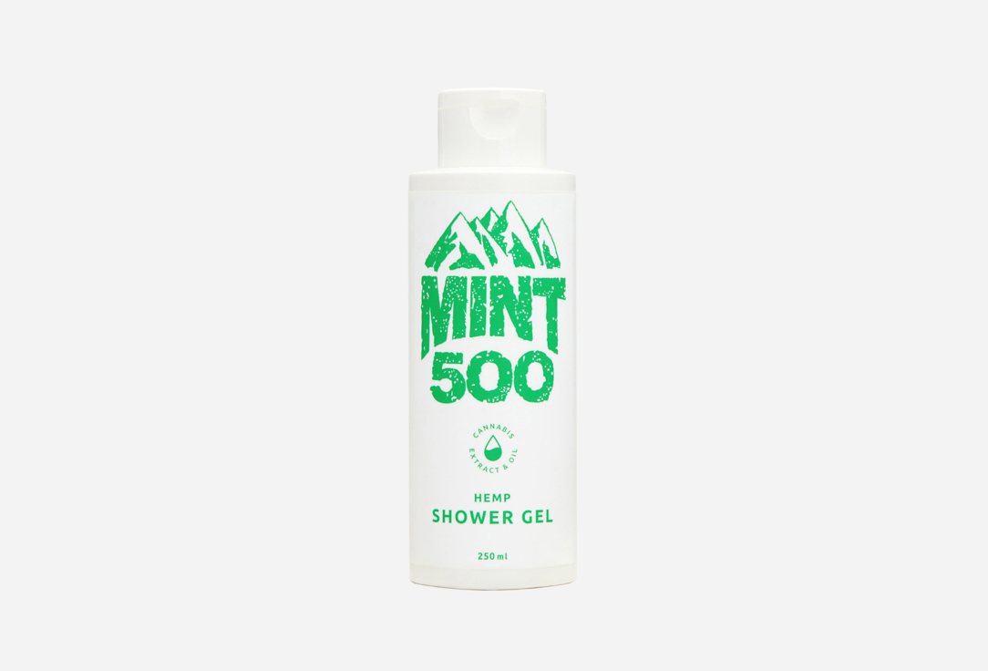 цена Гель для душа MINT500 Hemp Shower gel Hemp Extract & Oil 250 мл