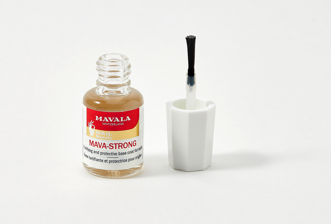 Укрепляющая и защитная основа для ногтей на блистере MAVALA Mava-Strong carded  