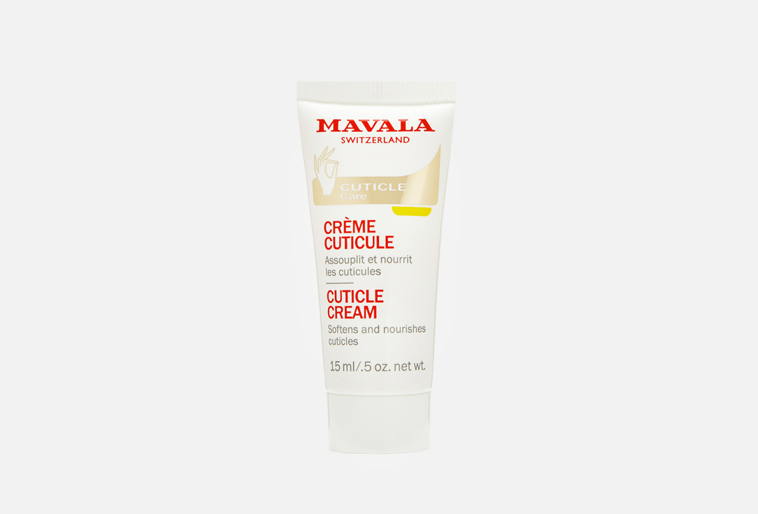 

Крем для смягчения кутикулы MAVALA, Прозрачный, Cuticle Cream 15 мл