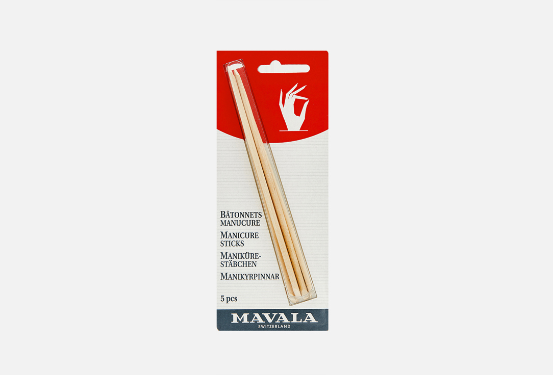 Палочки для маникюра деревянные MAVALA Manicure Sticks 1 шт палочки для маникюра лэтуаль sophisticated палочки для кутикулы деревянные