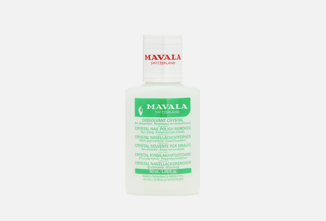 Жидкость для снятия лака без запаха MAVALA Crystal 