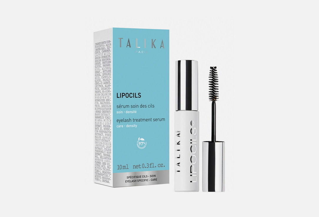 Сыворотка для роста ресниц TALIKA Lipocils 10 мл гель для бровей talika уход и восстановление eyebrow lipocils expert 10мл