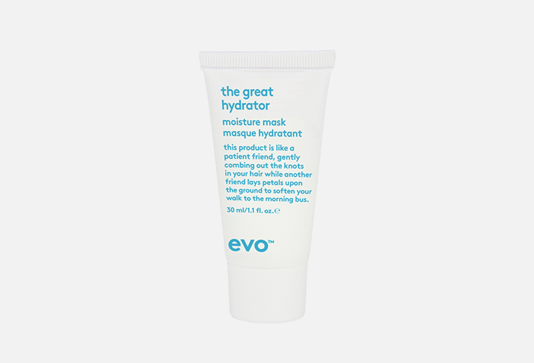 Маска для интенсивного увлажнения (мини-формат) EVO The great hydrator moisture mask 30 мл маска для интенсивного увлажнения волос the great hydrator moisture mask 150мл маска 150мл