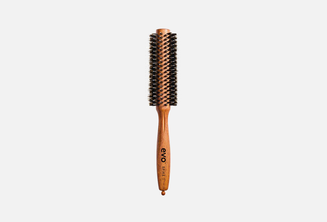 Щетка круглая с комбинированной щетиной для волос 22мм EVO Spike 22mm radial brush 1 шт щетка для волос evo hank 39784