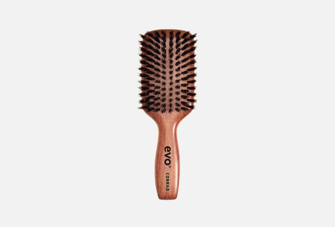 Щетка с натуральной щетиной для причесок EVO conrad natural bristle dressing brush 