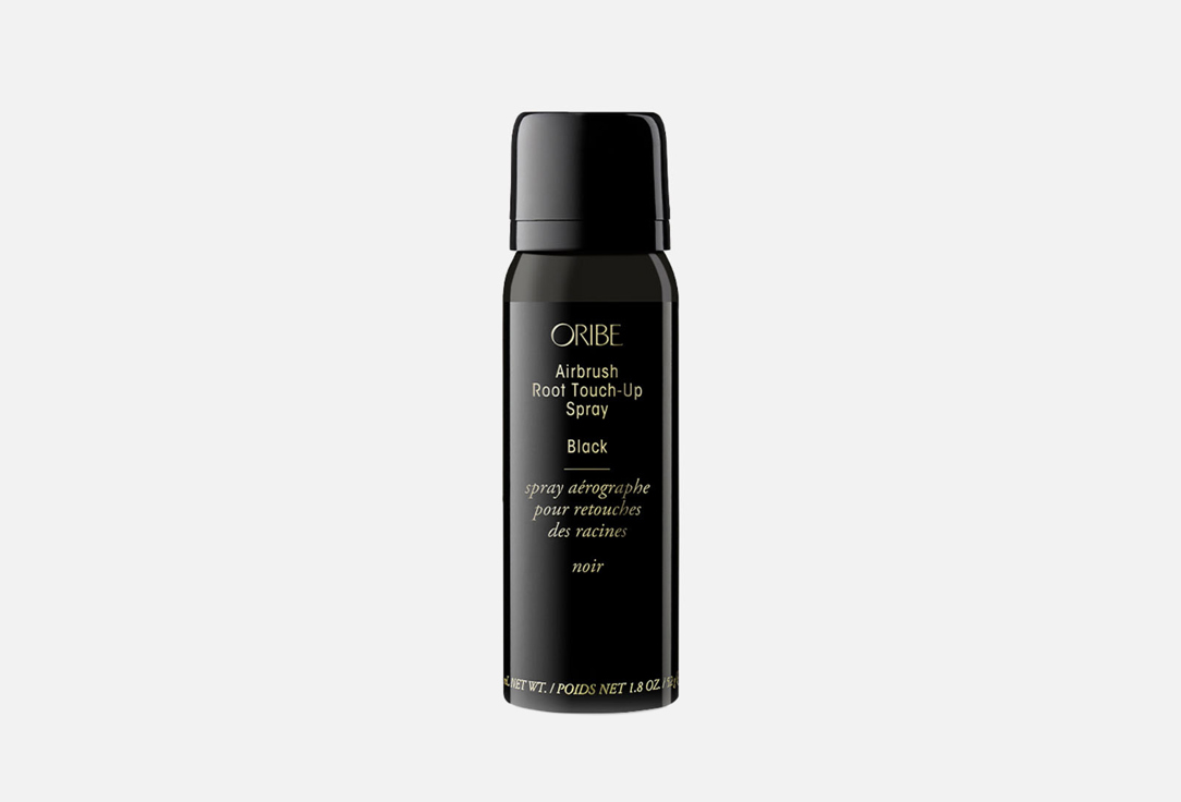 Спрей-корректор цвета для корней волос (брюнет) Oribe Airbrush black 