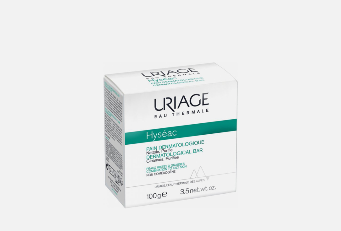 Дерматологическое мыло URIAGE Hyséac 100 г uriage hyseac дерматологическое мыло 100 г