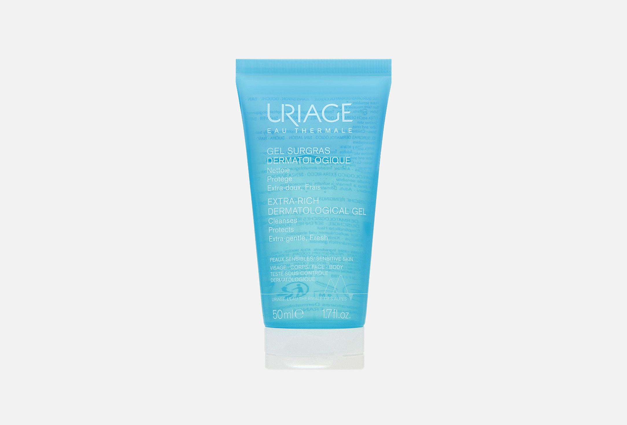 Uriage Обогащенный дерматологический гель для лица и тела Extra-Rich Dermatological Gel 50 мл — купить, цена в Москве