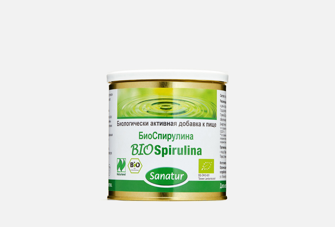 Биологически активная добавка к пище  Sanatur BioSpirulina 