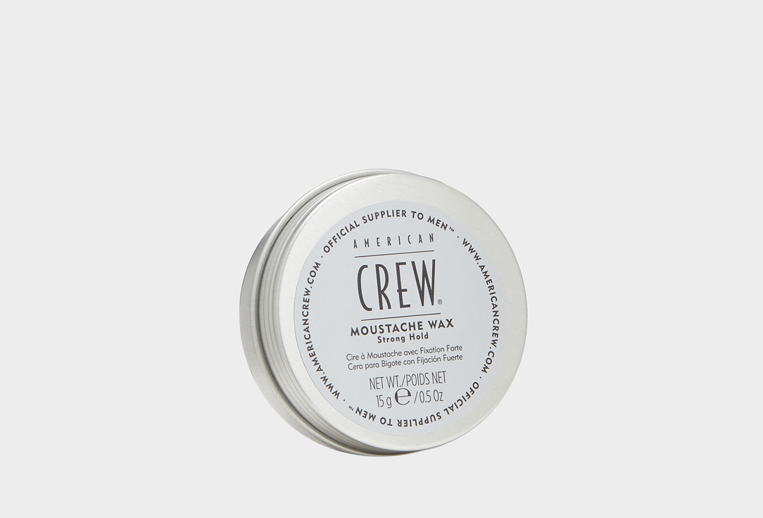 Стойкий воск для усов сильной фиксации AMERICAN CREW Moustache wax 