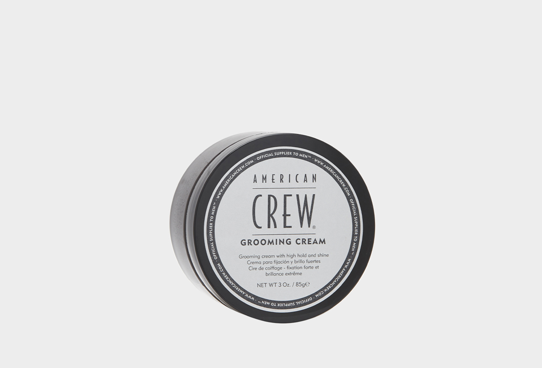 Крем с сильной фиксацией и высоким уровнем блеска AMERICAN CREW GROOMING CREAM 85 г