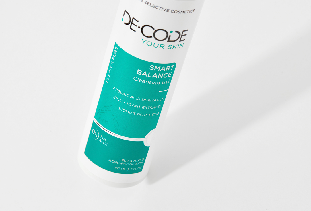 Гель для умывания DE_CODE Cleansing Gel SMART BALANCE  