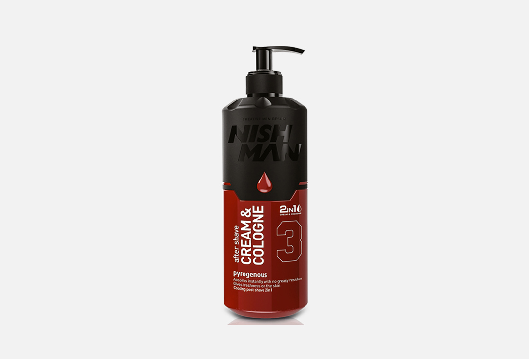 AFTER SHAVE CREAM + COLOGNE PYROGENEOUS  200