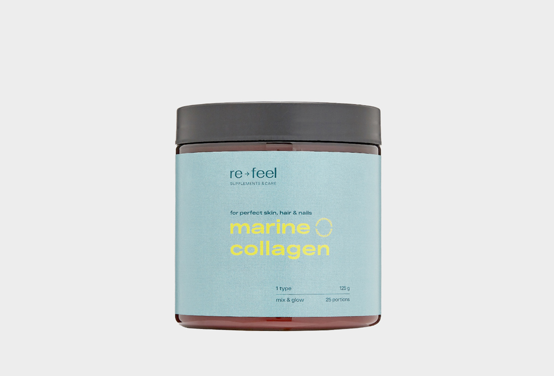 

Морской коллаген RE-FEEL, Marine Collagen 125 г