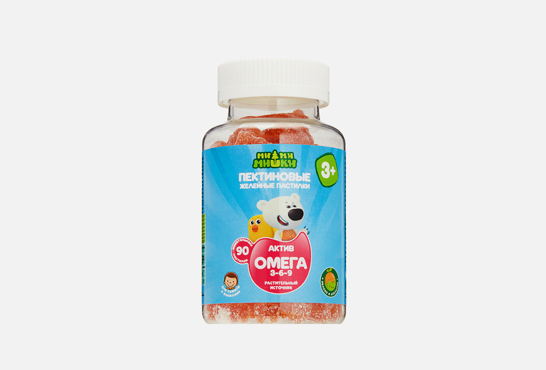 Изображение товара Пектиновые желейные мишки Ми-Ми-Мишки Омега 3-6-9