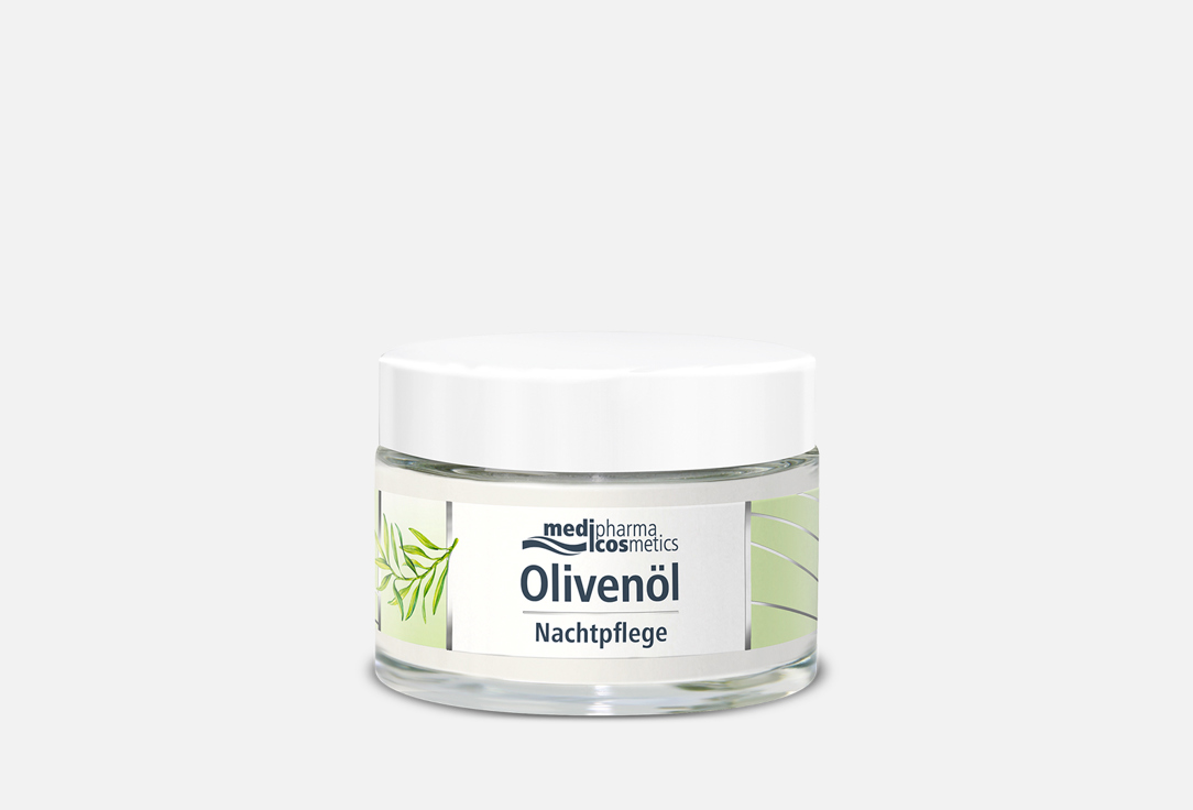 Крем для лица ночной MEDIPHARMA COSMETICS Olivenöl 50 мл крем для лица обогащенный cosmetics olivenol medipharma медифарма 50мл