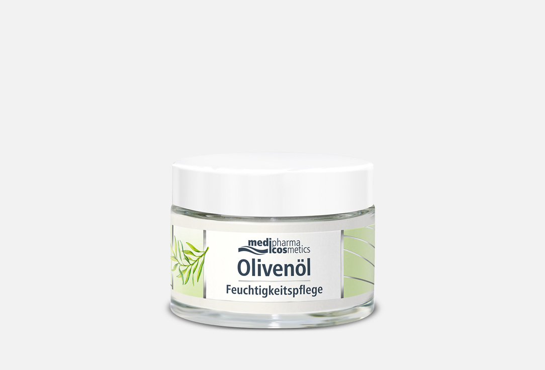 Крем для лица увлажняющий MEDIPHARMA COSMETICS Olivenöl 50 мл medipharma cosmetics обогащенный крем для лица 50 мл medipharma cosmetics olivenol