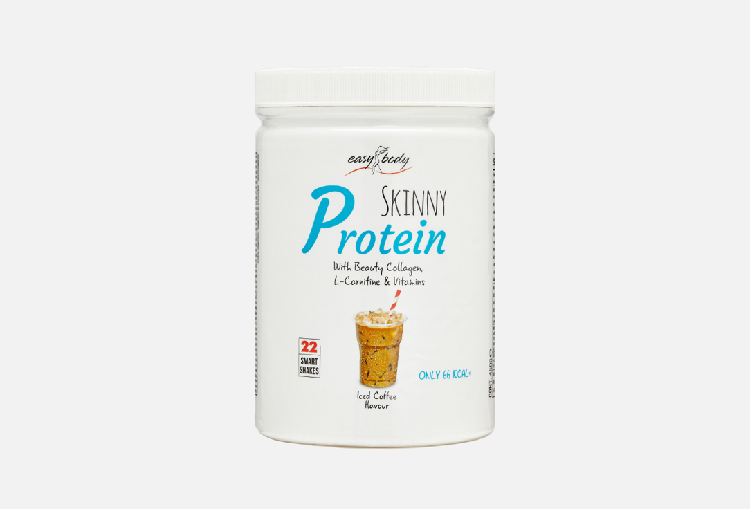 Комплексный протеин для похудения со вкусом холодный кофе QNT Skinny Protein with beauty collagen, L-carnitine and vitamins  
