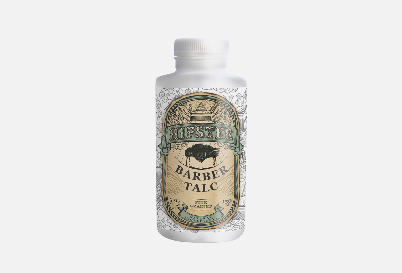 Hipster Тальк для тела Barber Talc 150 мл — купить, цена в Москве