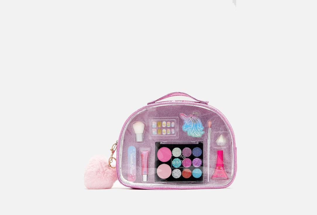 Набор Бьюти-дизайн в чемоданчике LUKKY Единорог 9 шт набор детской косметики lukky бьюти дизайн единорог