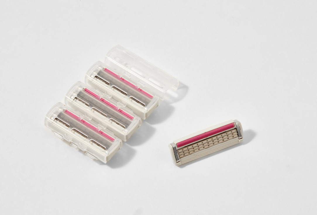 Сменные кассеты для женской бритвенной системы, 4 шт. BIC Click Soleil 3 Sensitive  
