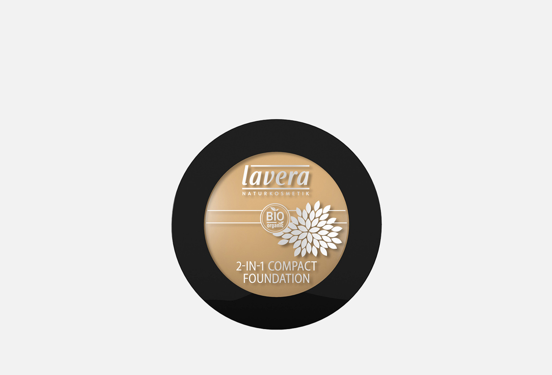 Компактный тональный крем Lavera 2-IN-1 COMPACT FOUNDATION  03 Honey 