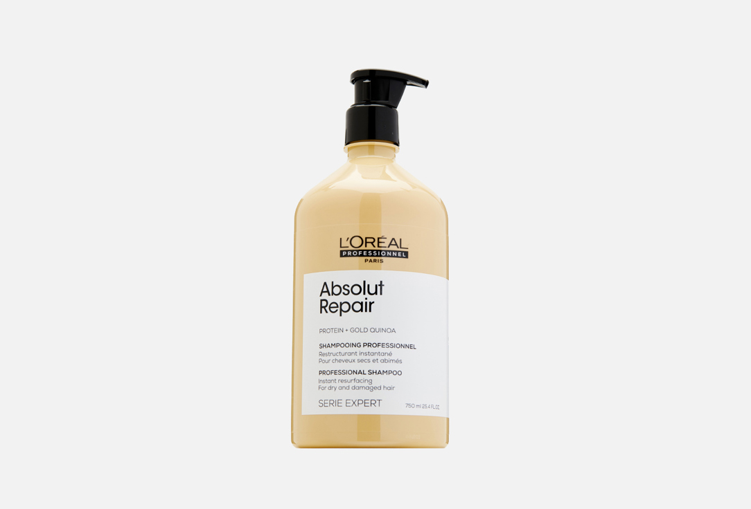 Шампунь для восстановления поврежденных волос (Выгодный объем) L'OREAL PROFESSIONNEL Shampoo Serie Expert Absolut Repair 750 мл