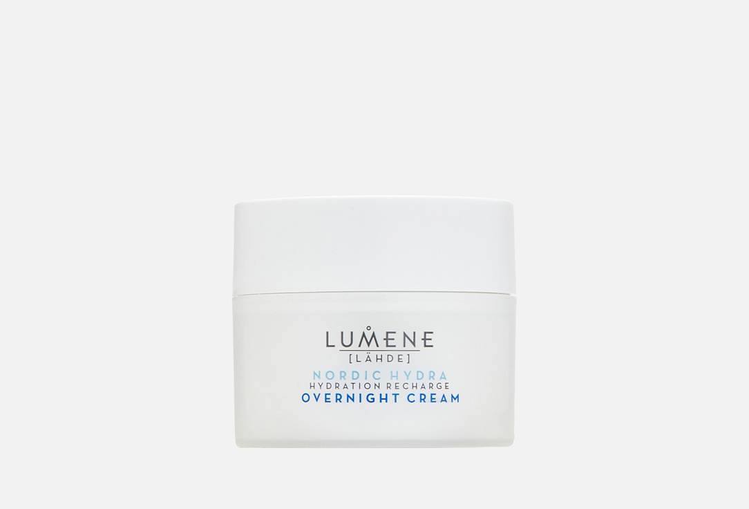 Крем для лица ночной LUMENE Nordic Hydra [Lahde] hydration recharge overnight cream 