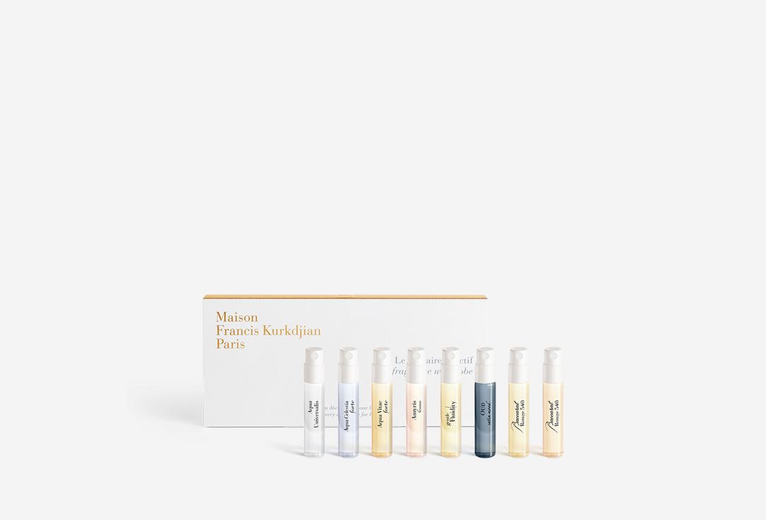  Набор парфюмерный для него Maison Francis Kurkdjian Mini The fragrance wardrobe - Discovery collection for him 