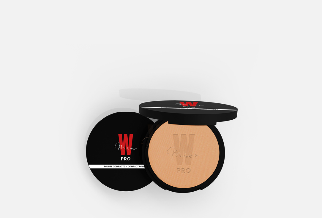 

Компактная пудра MISS W PRO, Бежевый, Poudre Compacte 8.5 г