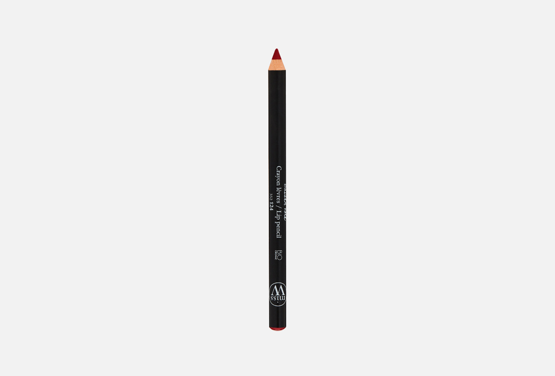 Карандаш для губ  MISS W PRO Crayon lèvres 124 Rouge rubis