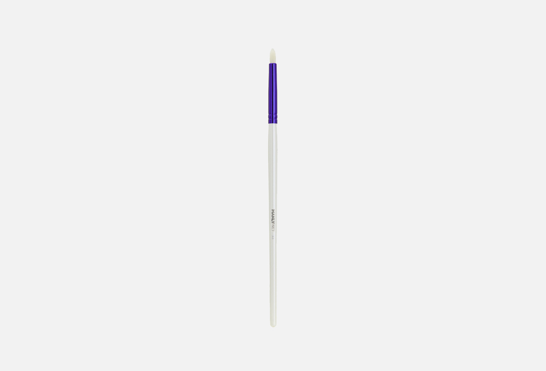 Маленькая круглая кисть-карандаш для теней и растушевки карандаша MANLY PRO К53 1 шт маленькая плоская кисть для теней и растушевки карандаша manly pro к21 1 шт