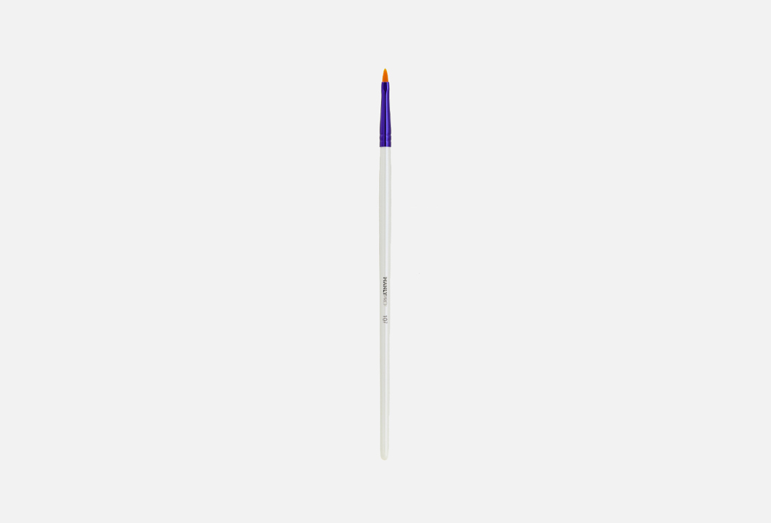 Маленькая плоская кисть для подводки и карандаша MANLY PRO К107 1 шт маленькая плоская заостренная кисть для подводки растяжки карандаша и губной помады к52