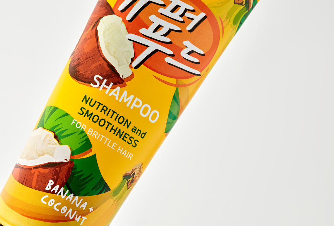 Banana & Coconut Water Shampoo for Nutrition & Smoothness  250