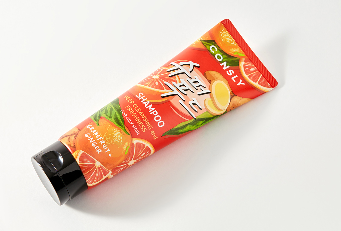 Grapefruit & Ginger Shampoo for Deep Cleansing & Freshness  250