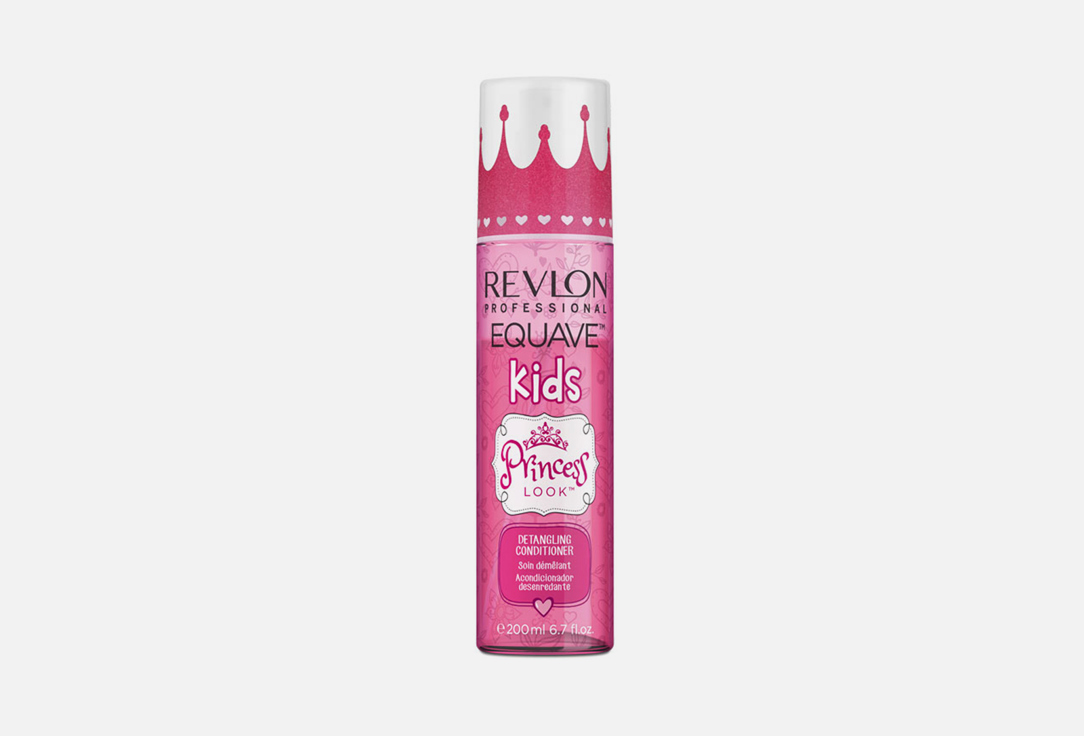 Несмываемый двухфазный спрей-кондиционер для волос  Revlon Professional EQUAVE KIDS PRINCESS  с блестками 