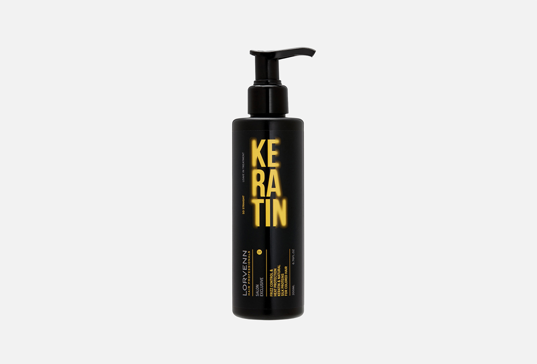 

Крем для выпрямления волос LORVENN, KERATIN SO STRAIGHT 200 мл