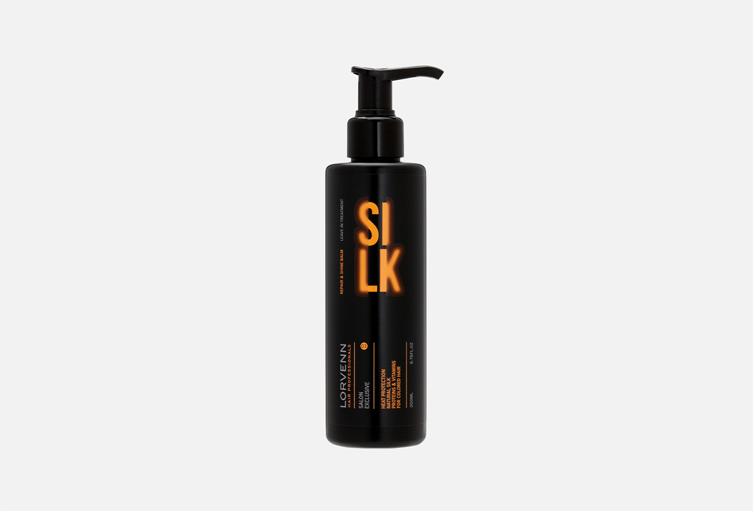 Бальзам с протеинами шелка LORVENN SILK REPAIR & SHINE 200 мл