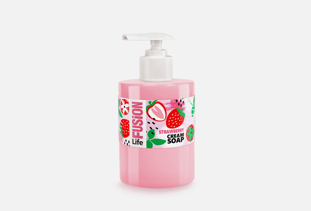 

Крем-мыло FUSION LIFE, Клубника 300 мл