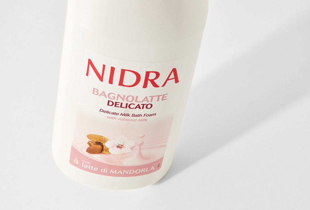 Пена-молочко для ванны с миндальным молоком деликатное NIDRA MILK BATH FOAM WITH ALMOND MILK 