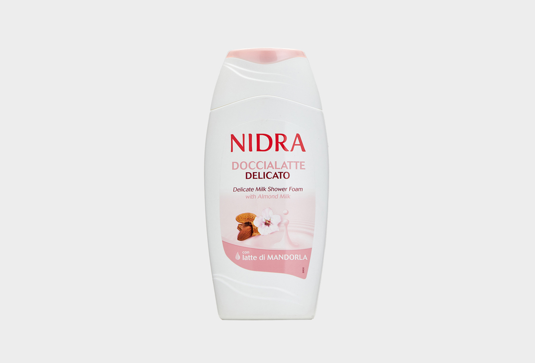 Пена-молочко для душа с миндальным молоком деликатное NIDRA MILK SHOWER FOAM WITH ALMOND MILK 