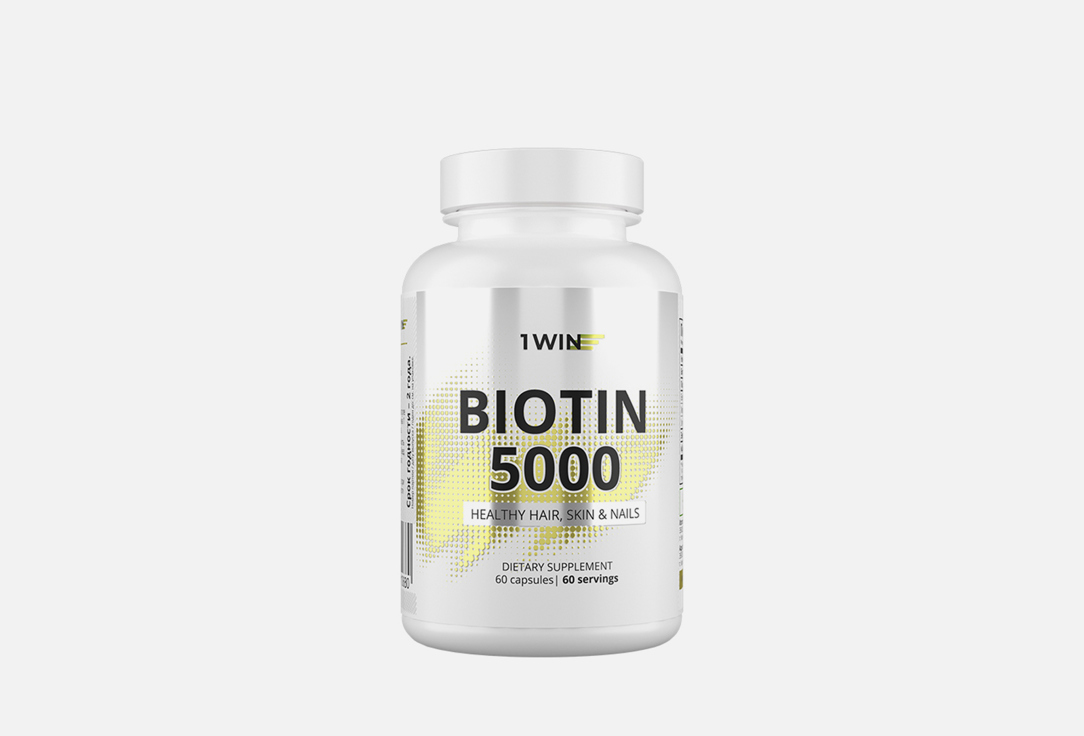 БАД для женского здоровья 1WIN Биотин, фолиевая кислота, омега-3 в капсулах 30 шт 1win комплекс омега 3 900 мг 90 капсул 1win omega