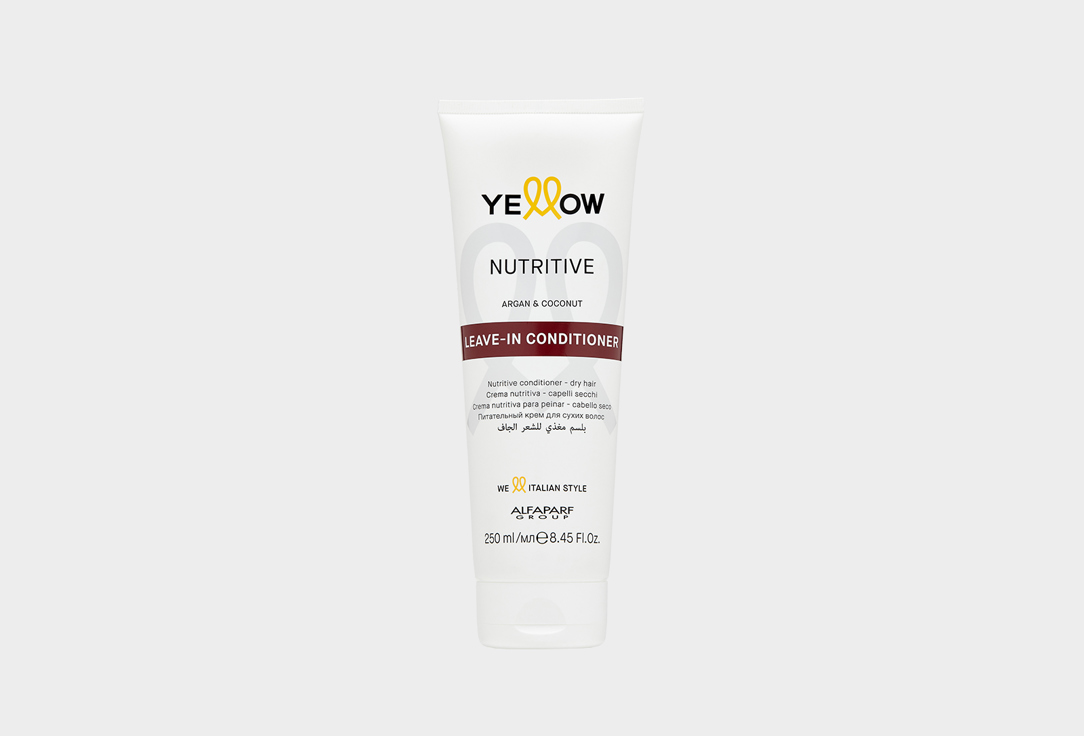 Кондиционер увлажняющий несмываемый для сухих волос YELLOW NUTRITIVE LEAVE-IN CONDITIONER 250 мл yellow yellow кондиционер реконструирующий для повреждённых волос