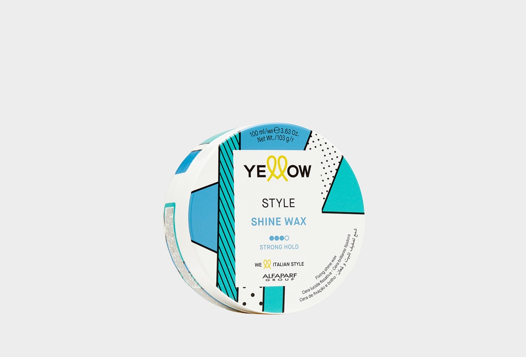 Воск для блеска сильной фиксации  Yellow STYLE SHINE WAX 