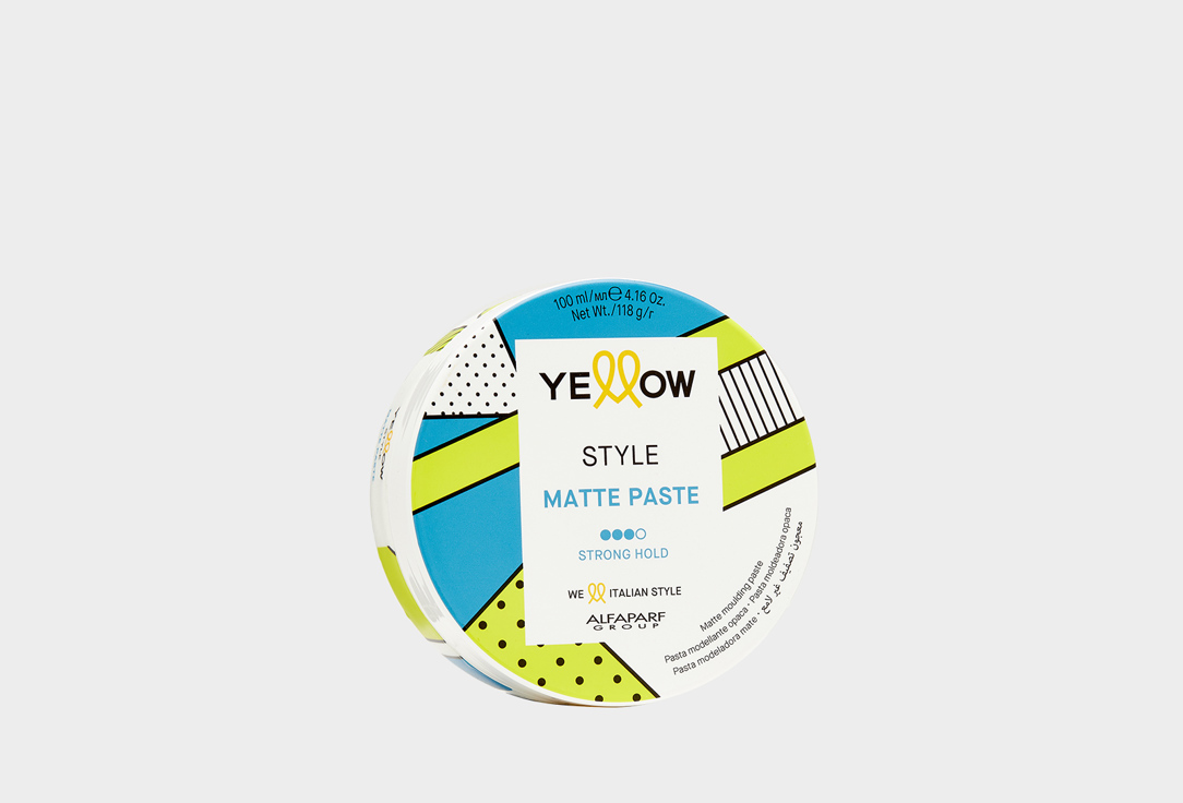 Паста матирующая сильной фиксации YELLOW STYLE MATTE PASTE 100 мл паста матирующая сильной фиксации yellow style matte paste 100 мл