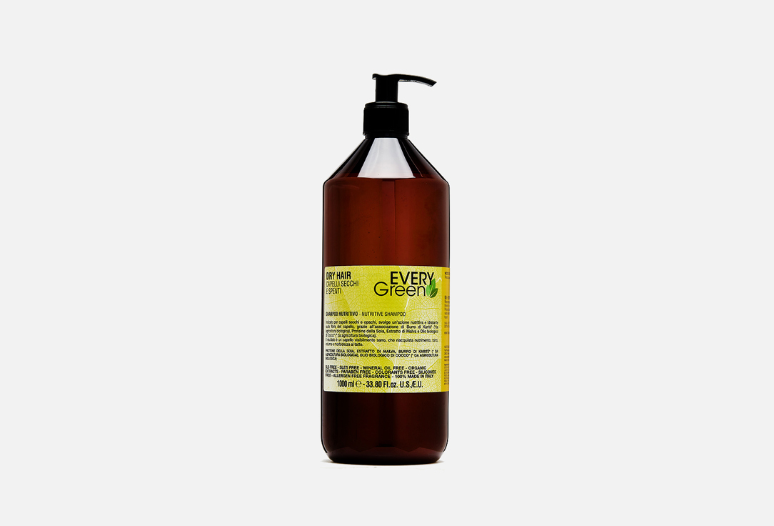 шампунь для сухих волос everygreen shampoo nutritive 500 мл Шампунь для сухих волос DIKSON EVERYGREEN Shampoo Nutritive 1000 мл