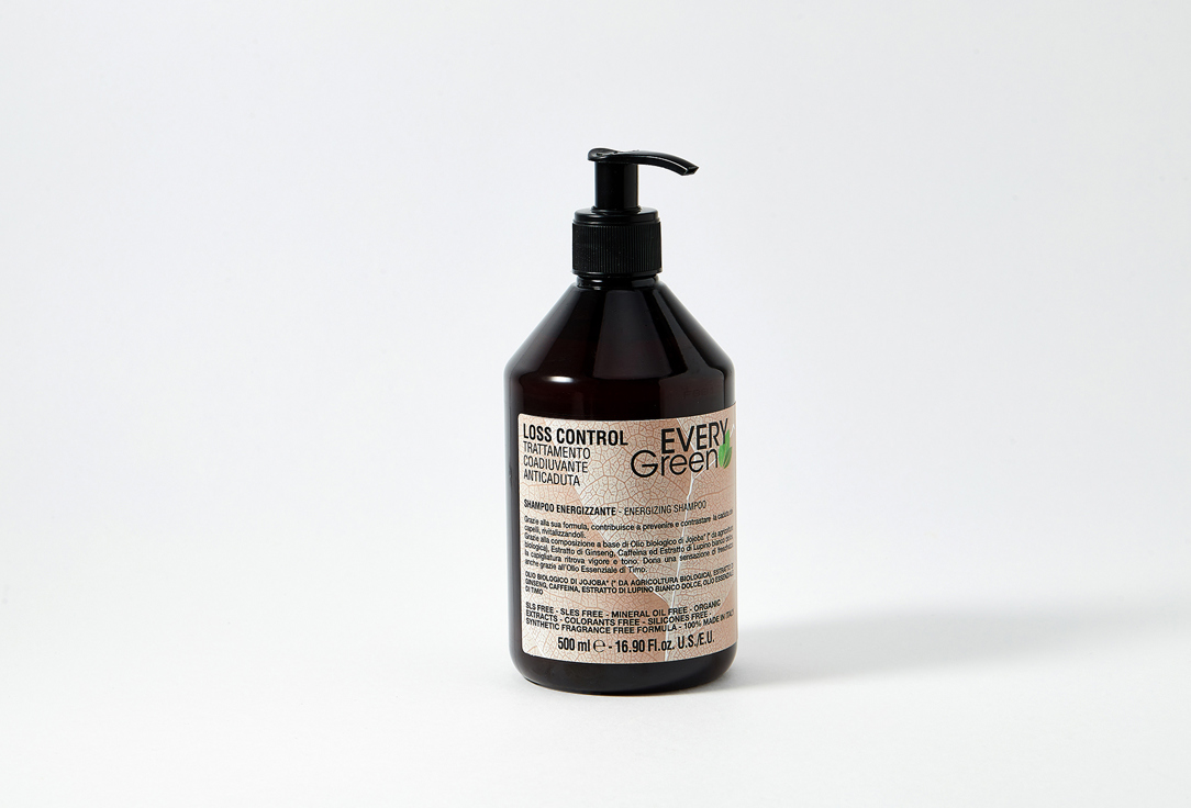 Шампунь против выпадения DIKSON EveryGreen Loss control energizing shampoo 